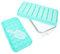 CONGARTENO 1 Set Eiswürfelbereiter Mini Gefriergeräte Cocktails Eiswürfel Eisgitterbereiter Eiswürfelformen Eiswürfelbereiter Gefrierschrank Eisbehälter Mit Deckel Eiswürfelschalen Mit