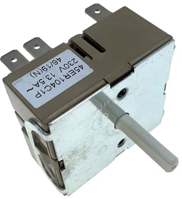 HWEIH 45ER104C1P Einzel-Energieregler for Herd/Kochfeld/Herd/Kochplatte/Ofen, stufenloser Schalter