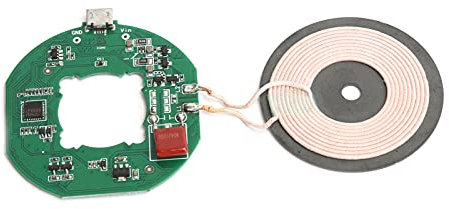 Qi Fast Charger DIY Module PCBA Circuit Board Green 10W for Micro USB Devices