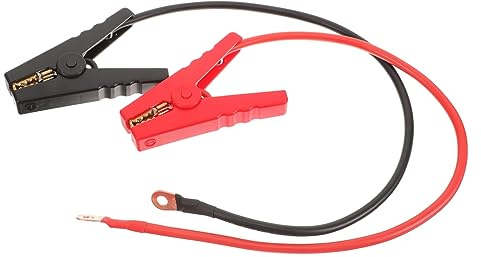 Alipis Câbles de Saut pour Clôture Électrique Lot de 2 Connexion Solaire Accessoire de Clôture Clip de Connexion Câble Convient pour Bétail