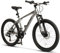 CARPAT SPORT 24 26 29 Zoll Mountainbike für Jungen, Mädchen, Damen und Herren, Scheibenbremse, 21 Gang-Schaltung, Aluminium Rahmen, Hardtail Fahrrad Jugendfahrrad MTB