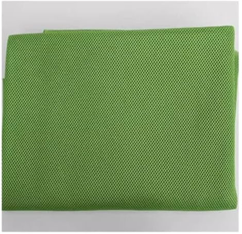 2mm Thick 3D Speaker Mesh Fabric by the Meter - Black Micro Elastic Dust-Proof Cloth for Horn Covers, Cinema Engineering, and Sewing Projects(Red)