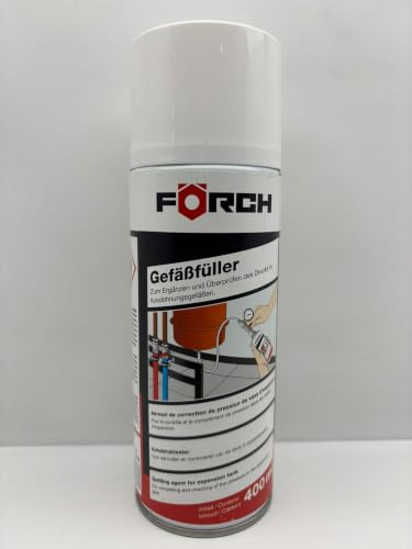 Förch Gefäßfüller für Membran Ausdehnungsgefäß Gefäße Ausdehnung Heizung 400ml