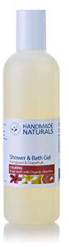 Handmade Naturals Frangipani and Grapefruit Shower and Bath Gel