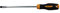 8mm Flat Head Slotted Blade Screwdriver Magnetic Tip 200mm Rubber Handle