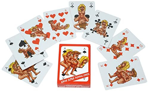 CBK-MS Kartenspiel Kamasutra Comic 54 Karten Sex Spielekarten Skat Erotik Spiel Karten