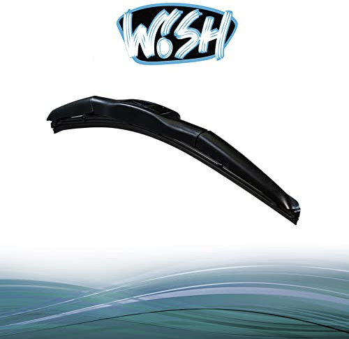 Wish® Hybrid Symbio Heck Scheibenwischer Länge: 18 450mm Wischer Wischblatt Hinten Heckscheibenwischer Heckwischer HS18R