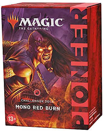 Magic The Gathering Pioneer Challenger Deck 2021 - Mono Burn (Rojo)