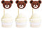 30 Stück Bären Cupcake Topper, süßer Bär, Cupcake Dekorationen, Kinderparty, Babyparty, Tiere, Motto-Feier, Geburtstag, Party Dekorationen
