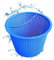 komsoup Pool Skimmer Korb Filter, Pool Filterkorb Ersatz, Skimmer Korb Mit Griff, Ersatz Skimmerkorb Siebkorb, Poolzubehör Skimmer Ersatz, Siebkorb Reinigt Schmutz Und Blätter