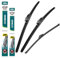 HEYNER HYBRID Escobillas limpiaparabrisas traseras delanteras válidas para Opel Corsa F 2020 adelante HH2416TL12HRC