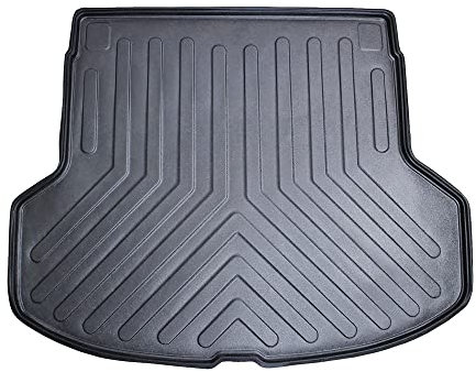 Trimak Passgenau 3D Kofferraumwanne Kompatibel mit Kia Ceed Kombi 2 Gen 2013-2016 Kofferraummatte Schutzmatte Auto Zubehör Antirutschmatte Kantenschutz TPE Gummi Dauerhaft Schwarz