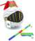 Nislai® Pinata Ritter Set | Ritter Kindergeburtstag Party | Pinata Geburtstag Drachen | Pinata Geschenk | oder als Deko Party | u. 30x25x25 cm