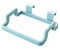 Cabilock Trash Bag Hanger Kitchen Trash Bag Rack Door Back Trash Bag Holder Garbage Bag Holder for Cabinet Towel Ring Rubbish Bag Rack Hanging Kitchen Trash Can Garbage Can Bracket