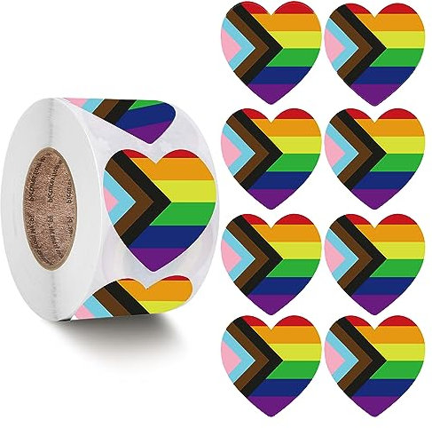 500 Stück Aufkleber Liebe Bunte Sticker Rolle Klein 2,5cm Herz Selbstklebende Etiketten Stickers für Hochzeit Valentinstag Geschenke Jubiläum Geburtstag Muttertag DIY Deko