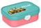 Mepal Personalisierte Brotdose mit Namen - Bento Lunchbox für Kinder - Traktor - Geeignet für bis zu 4 Butterbrote - BPA-frei & Spülmaschinenfest - 750 ml - Gelb