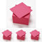 Le Nappage 50 Serviettes Tex Touch Cocktail 25x24cm FSC, Ouate de Cellulose, Rose Fuchsia, 25cm x 24cm (Lot de 4)