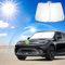 Ruiya Parasol para Parabrisas Delantero Compatible con Mercedes Smart 1#1 EV 2023 2024 2025 Parasol Coche Delantero Anti UV Rayos Parabrisas de Coche Parasol Protección Solar para Smart 1 Accesorios