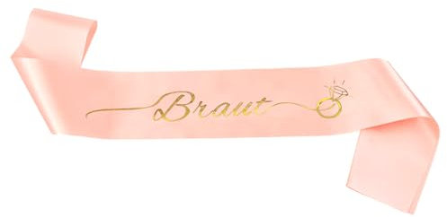 Bride to Be Schärpe Rosegold Braut Schärpe JGA Schärpe Frauen Junggesellenabschied Frauen Schärpe JGA Accessoires Frauen Schärpe Hen Party Schärpe für Damen Frauen JGA