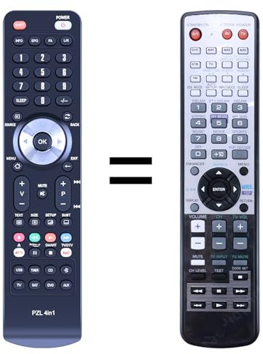 GOUYESHO Telecomando di ricambio per Yamaha HI-FI YSP4000 YSP-4000 WJ55350 SOUNDBAR