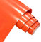forbell Vinylfolie Plotter, 30,5 cm x 5 m Selbstklebende Plotterfolie Vinyl, Permanentes Vinylfolie (Glänzend Neon Orange, 30,5cm × 5m)