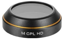 Filtros para DJI Mavic Pro - UV Scrim, polarizador ND, polarizador CPL, vidrio óptico nano-revestido, impermeable, antivaho, antiarañazos, marco de aluminio ligero de aviación (CPL)