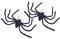Amosfun 1 Satz Riesige Plüschspinne Halloween Halloween Toys Halloween-Dekoration Gartendeko Künstlich Blumen Im Aquarium Gruselige Spinne Halloween-spinnendekorationen Black 2st