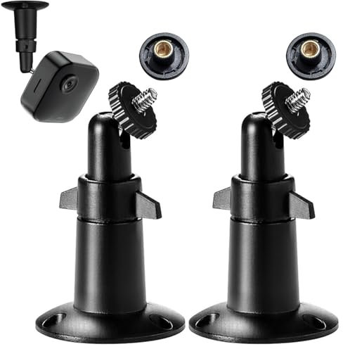 Tonton Wall Mount for Blink Outdoor Camera, for All-New Blink Outdoor, Blink Outdoor 4 (4th Gen), Blink Outdoor (3rd Gen), Blink XT/XT2, Blink Mini, 360° Adjustable Mounting Bracket (2 Pack)