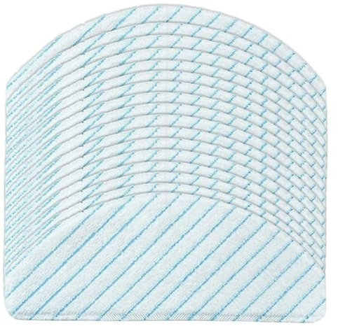 OJAQYUYA 50 Stück Einweg-Wischtücher Mit Robusten Lappen, Kompatibel Mit Ecovacs, Kompatibel Mit Deebot, Kompatibel Mit OZMO, T8 AIVI, T8 Max, T9 Power/Max Staubsaugerteile