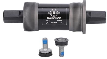 ENGWE MTB Movimento Centrale Quadrato per Bicicletta, per Mountain Bike, Bici da Strada, Fat Bike, 68 mm x 110,5/113/118/120/122,5 mm (68 x 120 mm)