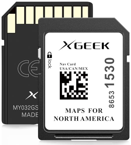 XGEEK 2026 Navigation SD Karte Karte Update für GMC Chevrolet Cadillac Buick