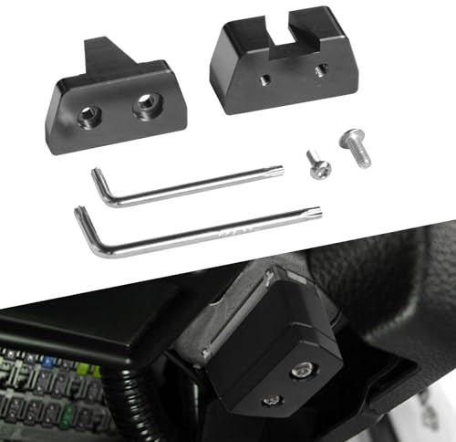 Lesiyou OBD2 Lock Anti Theft，Aluminum OBD 2 Port Lock, Car Diagnostic Port Protector, OBD Guard Compatible with Vehicles Manufactured in 1996 and Later (Black)