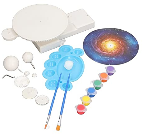 Generic Bemalen Sie das Sonnensystem, Pädagogisches Montagespielzeug für, Fantasievolles DIY-Planetarium, Kunststoffmaterial