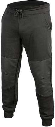 Högert Technik - MURG Jogginghose schwarz M (50) | 65% Baumwolle, 35% Polyester | Taillenverstellung | 2 Taschen | Jogger Trainingshose Herren, Relaxing Hose