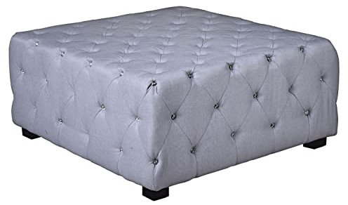 unbekannt Tisch Hocker Couchtisch Beistelltisch Sitzhocker Sitzklotz Pouf Polsterhocker XL fha034 Palazzo Exklusiv