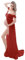 FEOYA Robes Enceintes Maternité Photographie Robe Sexy Longue Jupe en Mousseline de Soie Fente Avant pour Souvenirs Photographie Rouge L