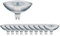 nox light LED Reflektoren GU10 Glas Alu QPAR111 verschiedene Wattagen 4 oder 6,5 Watt dimmbar/nicht dimmbar warmweiß 2700K (warmweiß 6,5 Watt 10er Pack)