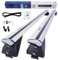 DGH System Kompletter Aluminium-Dachträger Easy Line Advanced 120 cm kompatibel mit BMW X1 E84 / F48 ab 2009 mit geschlossener Dachreling, abschließbar, Nutzlast 90 kg