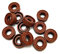 TC * 35-80-25 * 4/5/6/7/8/10/12 FKM Wellendichtring Covered zweilippig mit Strumpf, 25x52x10mm 2Pcs