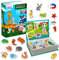 MAGDUM Tiere Magnetbuch - 71 Magnete Kinder für Magnettafel - Kühlschrankmagnete Kinder - Magnete kühlschrank - Magnet Spielzeug Kinder - Magnete Tiere Magnetspiele für Kinder ab 3 jahre - Magnettiere