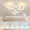 KAUCQI Dimmbar LED Deckenleuchte Schlafzimmer 52CM Deckenlampe für Wohnzimmer Moderne Wohnzimmerlampe mit Fernbedienung 3000-6000K Decken Lampe für Kinderzimmer Küche