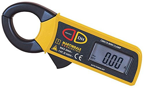 Martindale Electric CLAMP Meter, Mini | Digital MULTIMETER CLAMP Test, 1 X Qty - CM51