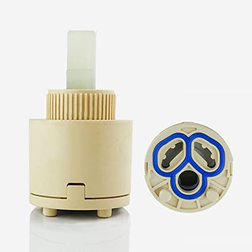 Cartuccia Rubinetto Ceramica 35/40mm, Valvola Cartuccia Disco Ceramica Per Miscelatori Monocomando Bagno O Cucina Monocomando