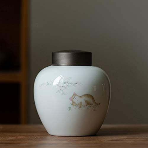 Keramik-Teedosen für Tee, niedliche Katzen, Teedosen oder Futter