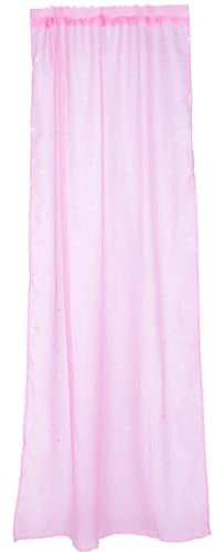 Warmhm Schier Fenstertüll Voile-Vorhang Weiße Durchsichtige Vorhänge Für Wohnzimmer Gardinen & Gardinen Reines Glitzern 84 Zoll Weiße Tafeln Store Furnier Kinderzimmer Mädchen