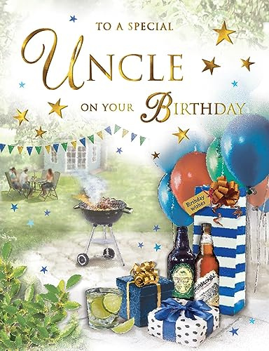 Regal Publishing - Biglietto di auguri per lo zio speciale, 20,3 x 15,2 cm