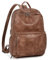 UTO Rucksack Damen Leder Mit Schuhfach Laptopfach Flaschenfach Diebstahlfach Kunstleder Wasserdicht Travel Backpack Modern Elegant vielen Fächer Tagesrucksack Laptop Arbeit Freizeit Reise Lässige