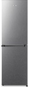 Gorenje NRK418DCS4, Kühl-Gefrier-Kombination 182cm Höhe, 55cm Breite, 256L(171L/85L), Total NoFrost, Multiflow 360°, wechselbarer Türanschlag, CrispZone, Eco Use, Inox Look [Energieklasse D]