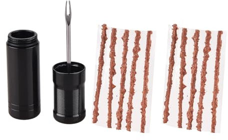 Tubeless Reparaturset Fahrradwerkzeuge,Tubeless Repair Kit,Flickset Fahrradreifen,Rennrad Reparatursets,Reifenpannen Schnell Reparieren,Tubeless Fahrradreifen-Reparaturset für MTB und Rennradreifen