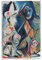 Poster Der Clown und der Harlekin von Pablo Picasso, Kunstdruck, Poster, Wandkunst, Gemälde, Leinwanddekoration, Heimposter, 30 x 45 cm